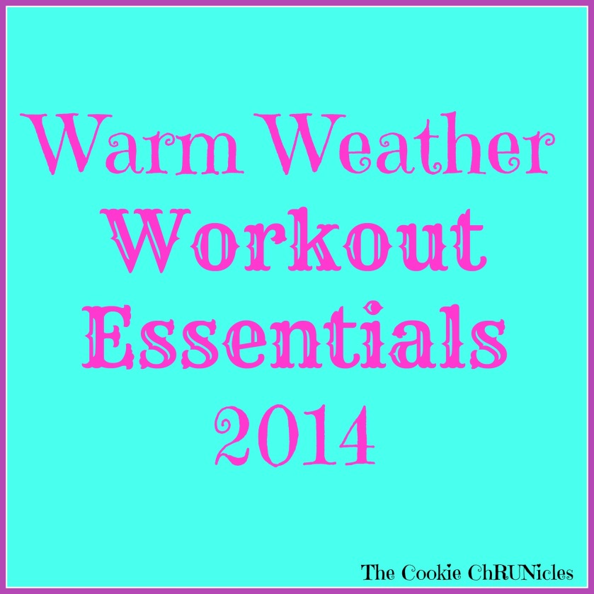 warm weather workout essentials