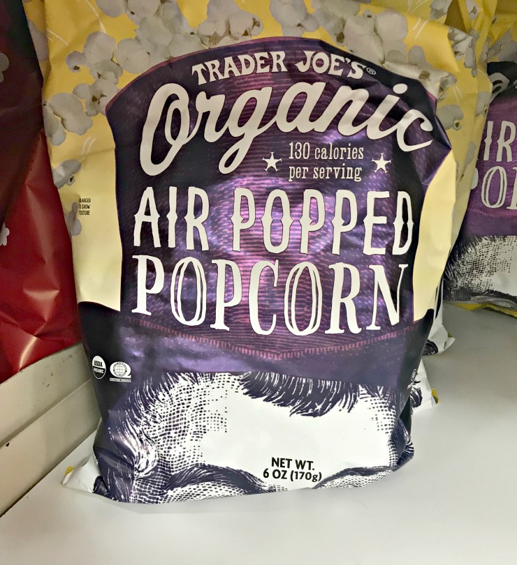 organic air popped popcorn