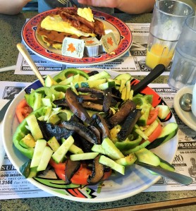 salad from diner