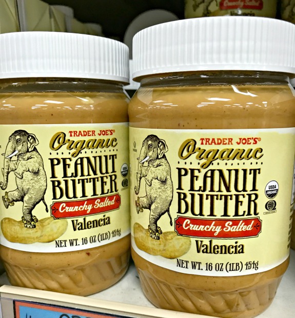 Trader Joe's organic peanut butter