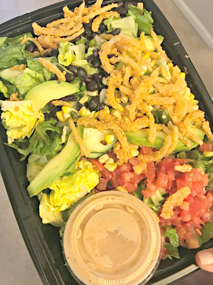 takeout Cheesecake Factory salad