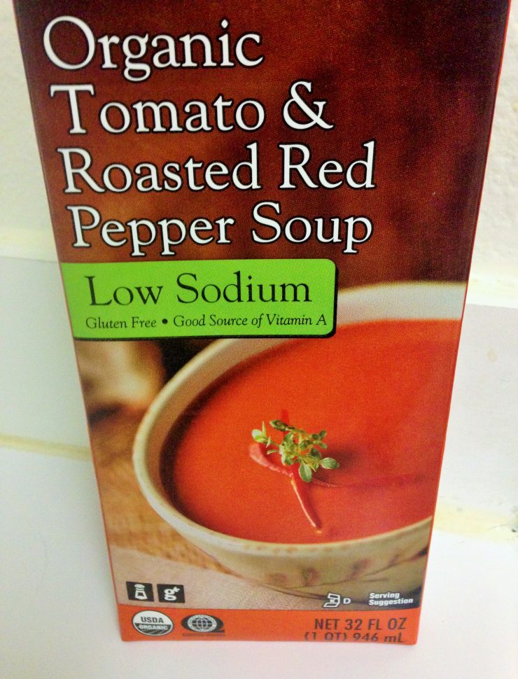Trader Joe's tomato roasted red pepper soup