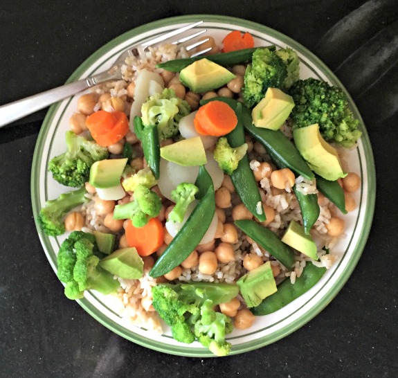 Plant Based Stir Fry Using Success Whole Grain Brown Rice